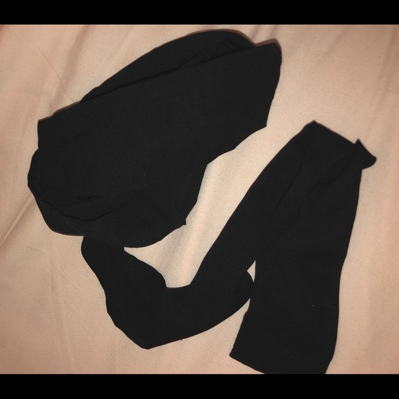 Sheer black robe - Picture 4 of 4